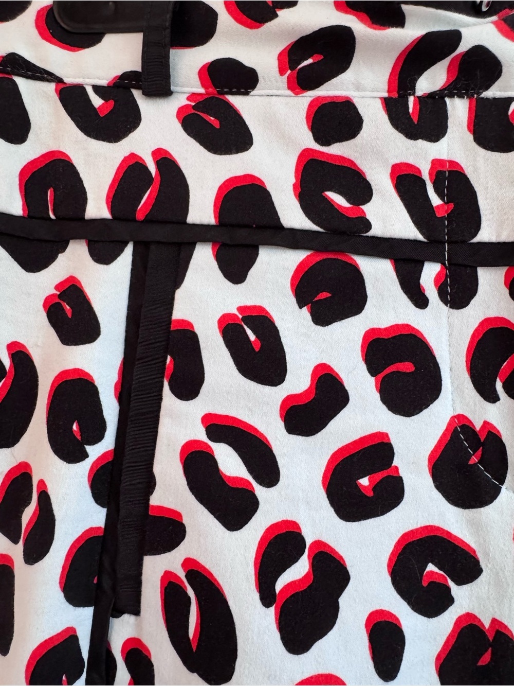 NWOT | Veronica Beard Leopard Print Pants - Picture 2 of 5